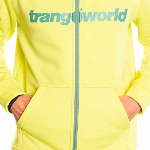 Men's Sports Jacket Trangoworld Ripon With hood Yellow image 4