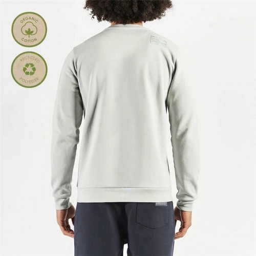 Men’s Sweatshirt without Hood Kappa Grey image 4