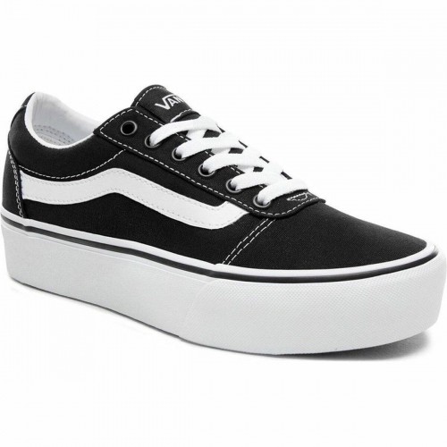 Women's casual trainers Vans Ward Platform Black image 4