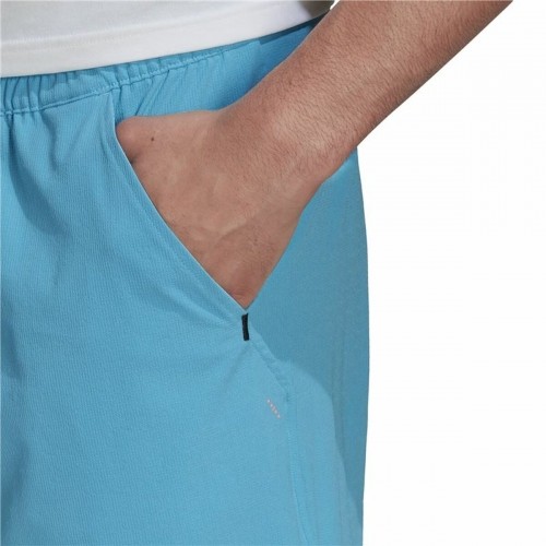 Men's Sports Shorts Adidas Heat Ready Ergo Light Blue image 4