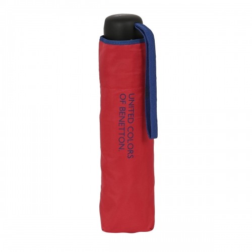 Foldable Umbrella Benetton Red (Ø 94 cm) image 4