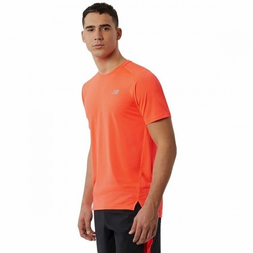 Футболка с коротким рукавом мужская New Balance Accelerate Оранжевый image 4