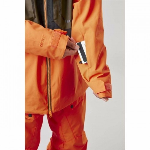 Ski Jacket Picture Elfyn Orange Men image 4