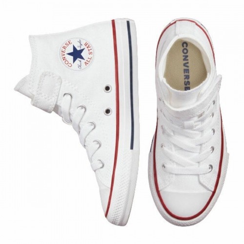 Sporta Apavi Bērniem Converse All Star Easy-On high Balts image 4