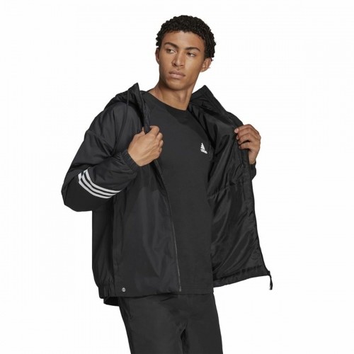 Мужская спортивная куртка Adidas Back To Sport Чёрный image 4