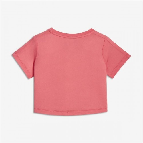 Child's Short Sleeve T-Shirt Nike Youth Logo Coral image 4