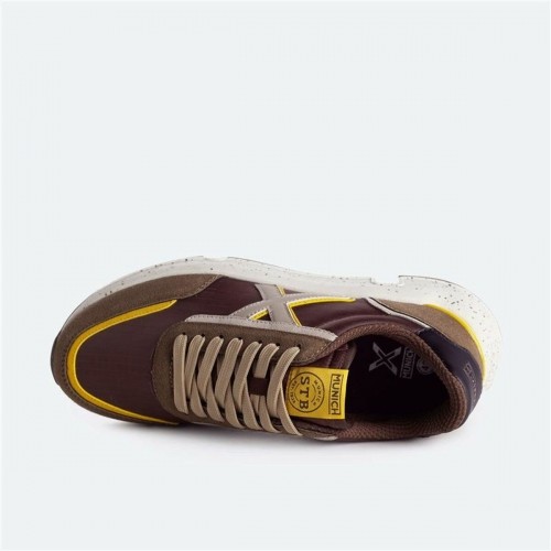 Men’s Casual Trainers Munich Versus Brown image 4