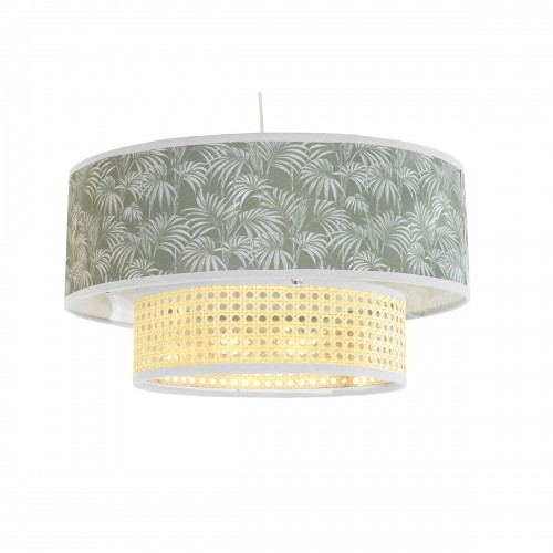 Ceiling Light DKD Home Decor Natural Black Polyester White Green 40 W 50 W (46 x 46 x 25 cm) image 4