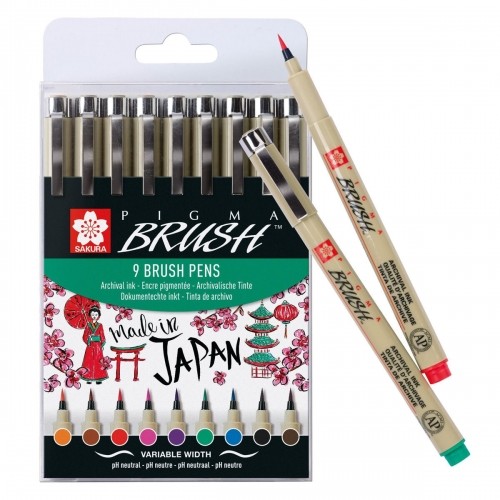 Set of Felt Tip Pens Talens Art Creation Pigma Multicolour image 4