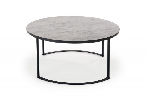 Halmar MACAO coffee table, gray / black image 4