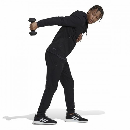 Мужская спортивная куртка Adidas COLD.RDY Training Чёрный image 4