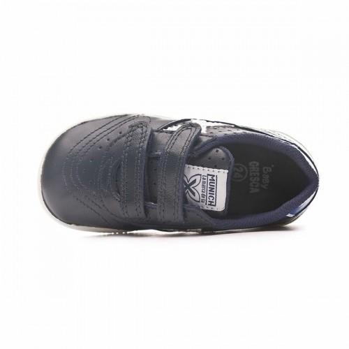 Children's Indoor Football Shoes Munich Baby Gresca V Dark blue image 4