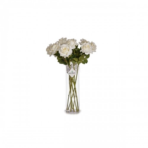 Decorative Flower White Green (12 Units) image 4