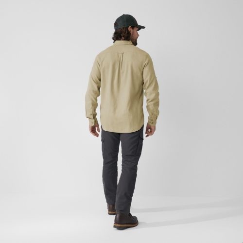 Fjallraven Övik Travel Shirt LS / Gaiši brūna / L image 4