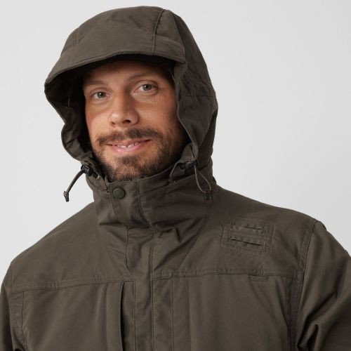 Fjallraven Lappland Hybrid Jacket / Tumši zaļa / M image 4