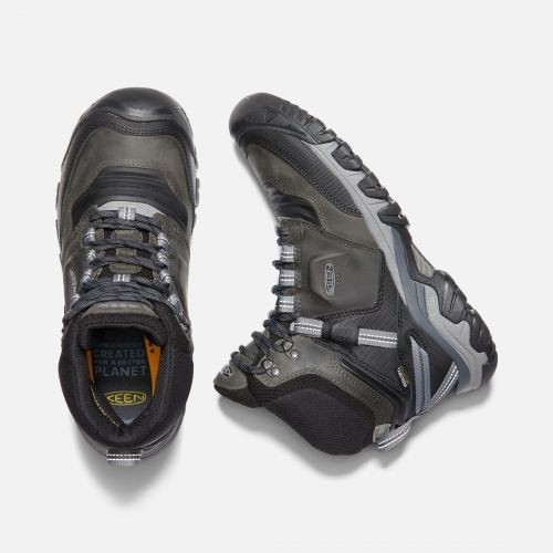 Keen Men's Ridge Flex Mid WP / Pelēka / Melna / 44.5 image 4