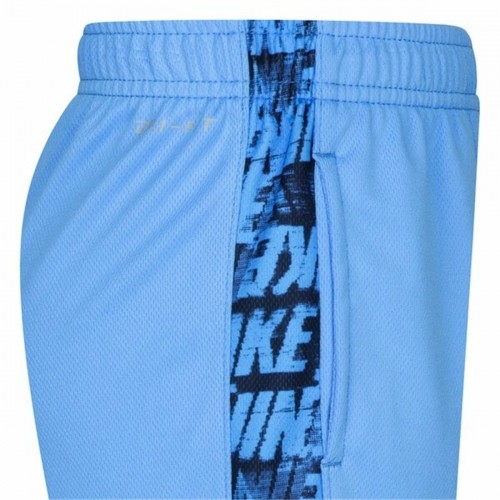 Спортивные шорты для мальчиков Nike Dry Fit Trophy Синий Чёрный image 4