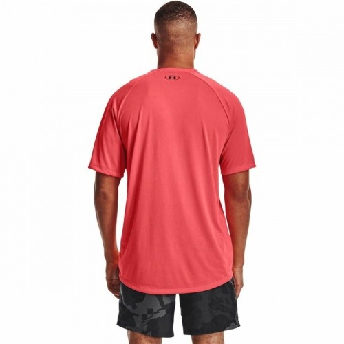 Men’s Short Sleeve T-Shirt Under Armour Tech 2.0 Red image 4