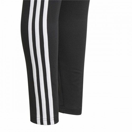 Sports Leggings for Children Adidas Design 2 Move 3 Stripes Black image 4