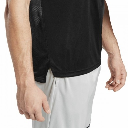 Men’s Short Sleeve T-Shirt Reebok Workout Ready Tech Black image 4