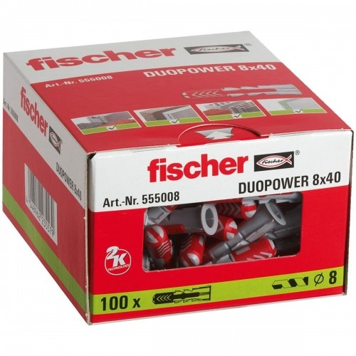 Kniedes Fischer 8 x 40 mm 100 gb. image 4