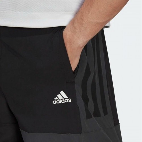 Спортивные мужские шорты Adidas Colourblock  Чёрный image 4