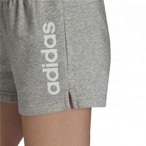 Спортивные шорты Adidas Essentials Slim Logo Женщина Серый image 4