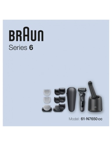 BRAUN Series 6 skuveklis AutoSence - 61-N7650cc image 4