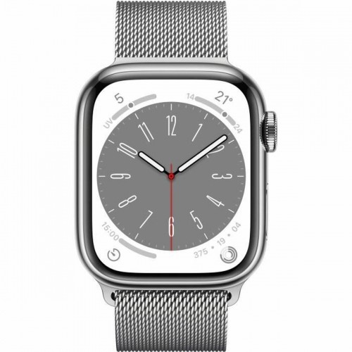 Умные часы Apple Series 8 WatchOS 9 Серебристый 32 GB 4G image 4