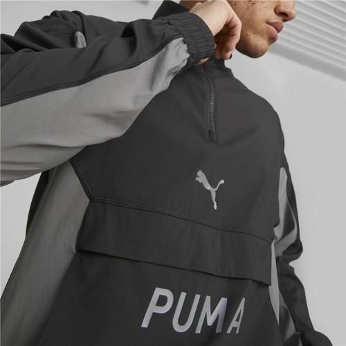 Vīriešu Sporta Jaka Puma Fit Woven Melns image 4