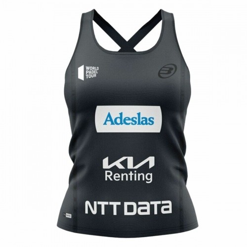 Women's Sleeveless T-shirt Bullpadel Orlas Gemma Triay  Padel Black image 4