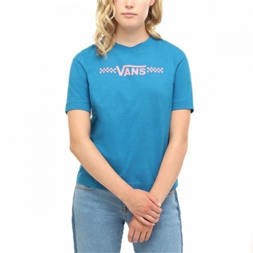 Women’s Short Sleeve T-Shirt Vans Funnier Times Blue image 4