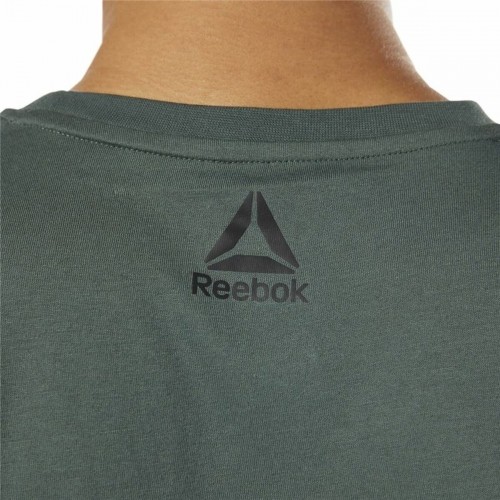 Vīriešu Krekls ar Īsām Piedurknēm Reebok Essentials  Zaļš image 4