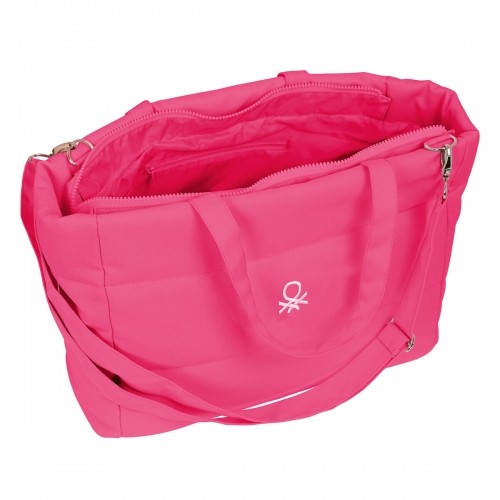 Laptop Case Benetton Raspberry Fuchsia (54 x 31 x 17 cm) image 4