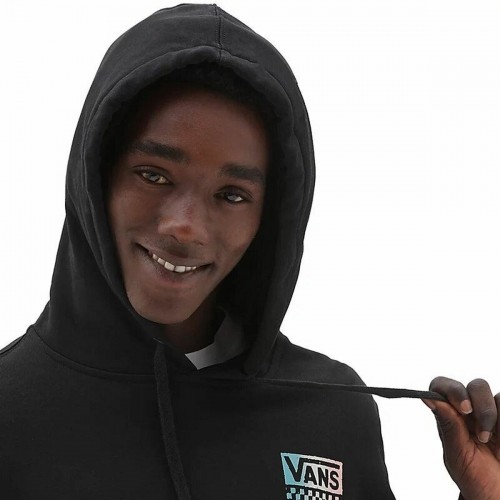 Men’s Hoodie Vans Global Stack Black image 4