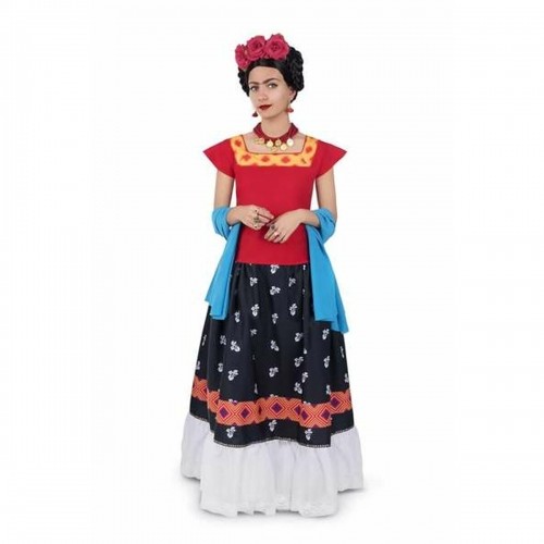 Costume for Adults My Other Me Frida Kahlo Red image 4