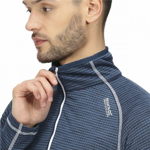 Футболка с длинным рукавом мужская Regatta Yonder Half-Zip Темно-синий image 4