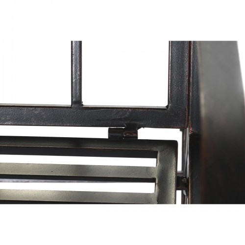 Šūpuļkrēsls DKD Home Decor Melns Metāls Alumīnijs (63 x 89 x 92 cm) image 4