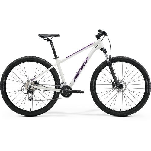 Merida Big Nine 20-2X / Balta / Purpura / 17" / M image 4