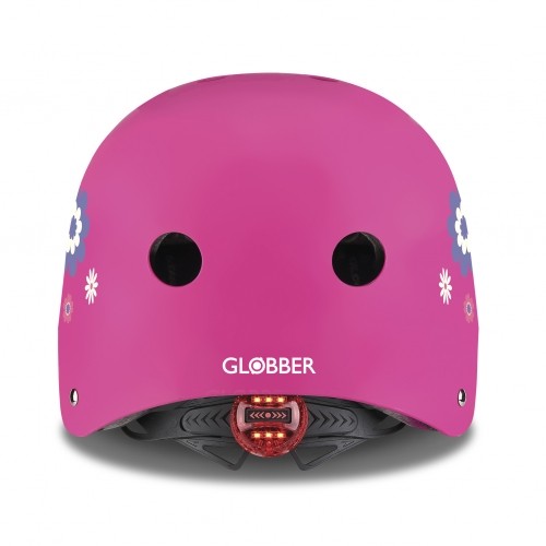 GLOBBER helmet Elite Lights Flowers, pink, 507-310 image 4