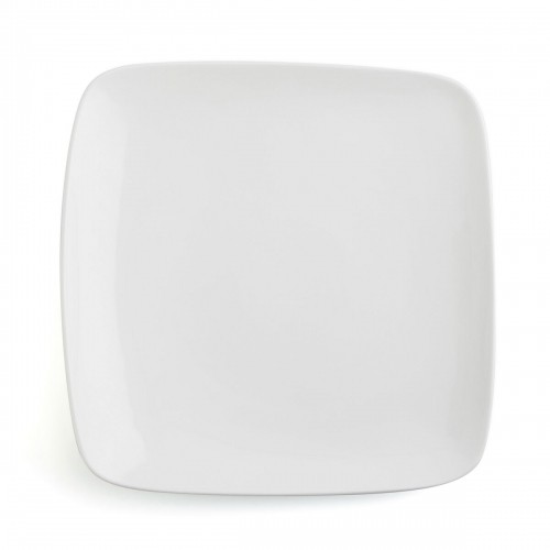 Плоская тарелка Ariane Vital Квадратный Керамика Белый (30 x 22 cm) (6 штук) image 4