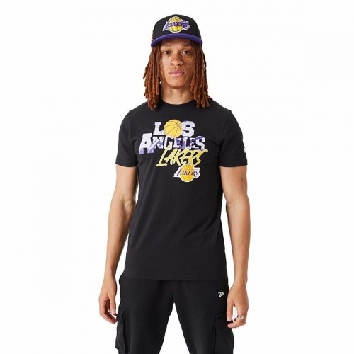 Vīriešu Krekls ar Īsām Piedurknēm New Era  NBA Infill Graphic LA Lakers image 4