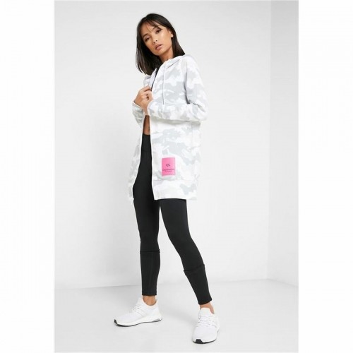 Women's Sports Jacket Calvin Klein Full Zip White image 4