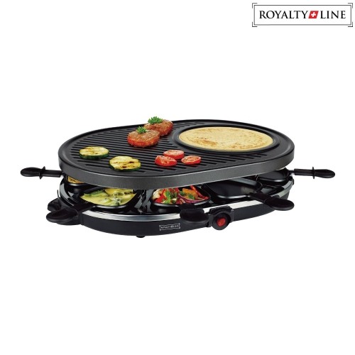 Royalty Line 2 in 1 Electric Grill with 8 Pieces Raclette image 4