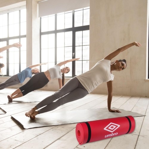 Umbro Red Fitness and Yoga Mat 190x58x1cm image 4