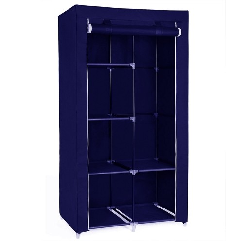 MSY Herzberg HG-8010: Storage Wardrobe - Small Blue image 4