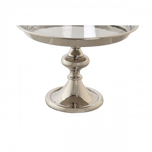 Декор для центра стола DKD Home Decor Стеклянный Серебристый Алюминий (19 x 19 x 22 cm) image 4