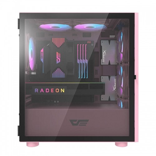 Darkflash DLM21 Mesh computer case (pink) image 4