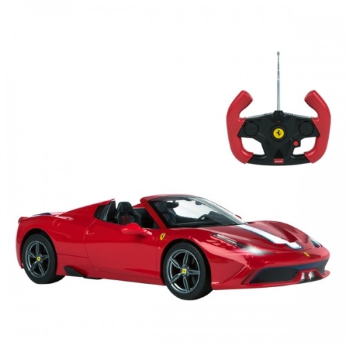 Rastar Радиоуправляемая машина Ferrari 458 1:14 6 напр., фары, крыша, батарейки, 6+ CB41219 image 4