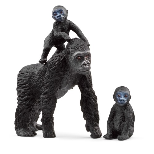 SCHLEICH WILD LIFE Gorillu ģimene image 4